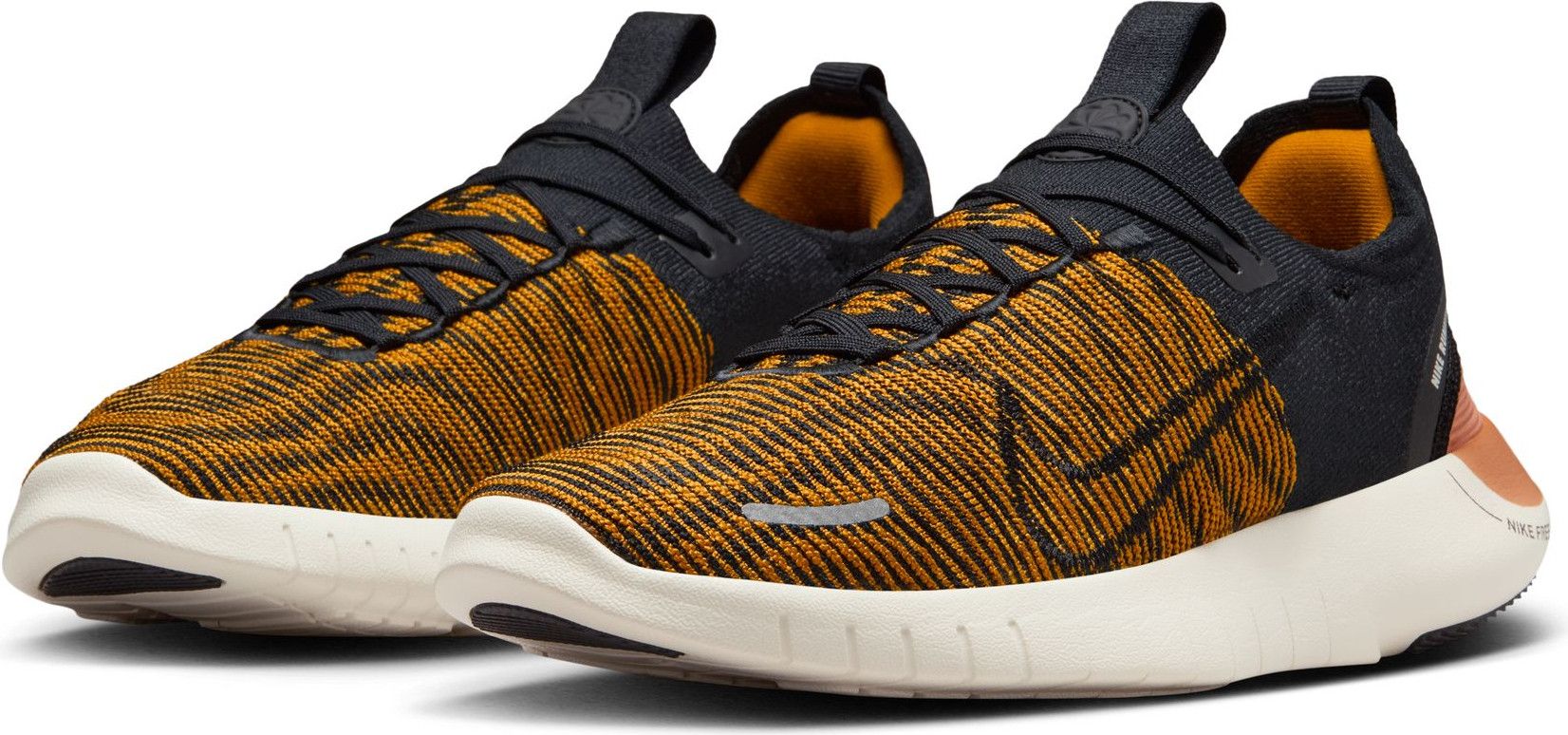 Nike free rn flyknit review gold online