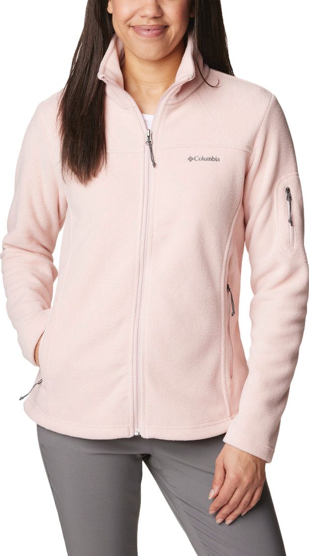 Columbia pink fleece jacket sale