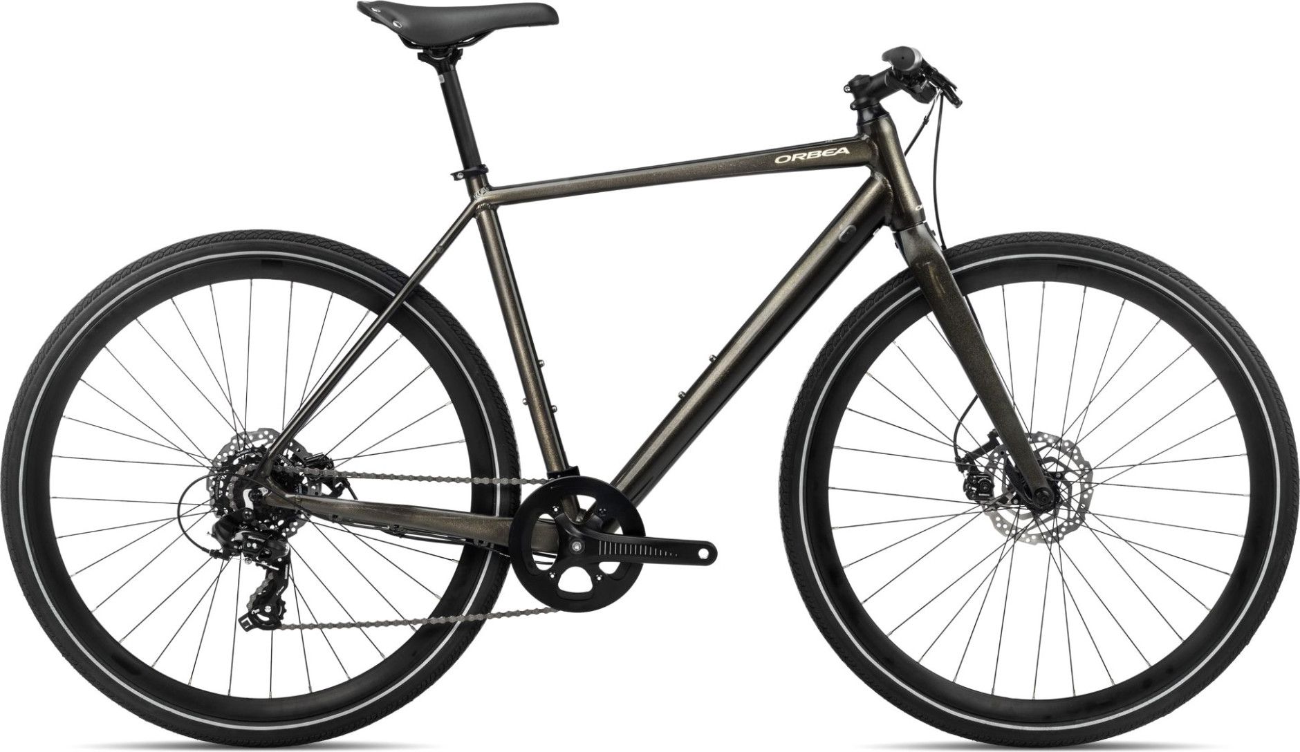 Orbea Carpe 40 Fitness Bike Shimano Tourney 7S 700 mm Metallic Infinity  Green 2024