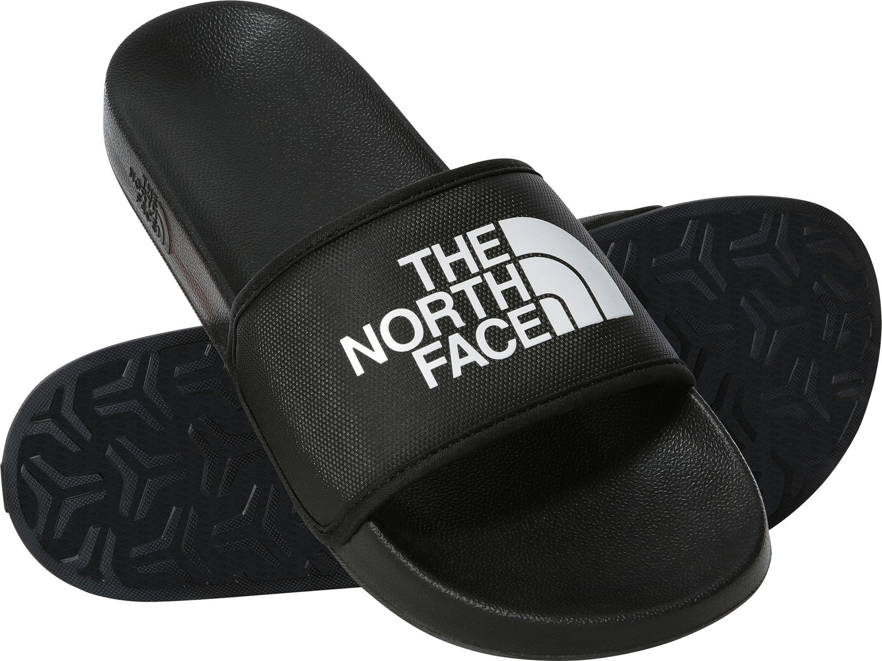 North Face men’s base camp slide lll The North Face Mens Base Camp Slide 3 Slides Grey/Black main image 4