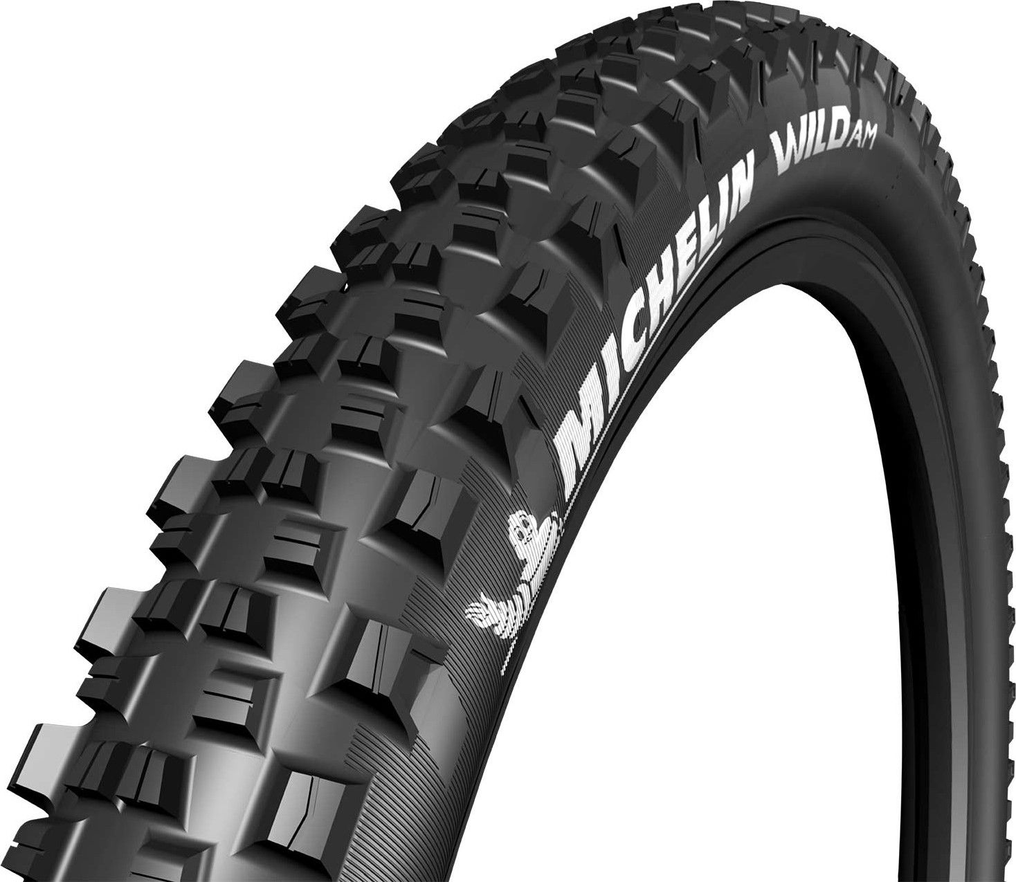 Pneu VTT Michelin Wild Access Line Noir - 27.5 X 2.40 - Neuf