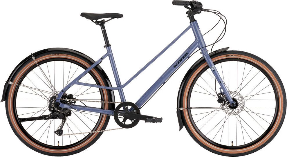 Kona Coco Fitness City Bike Shimano Alivio 9V 650mm Lila 2023 Alltricks