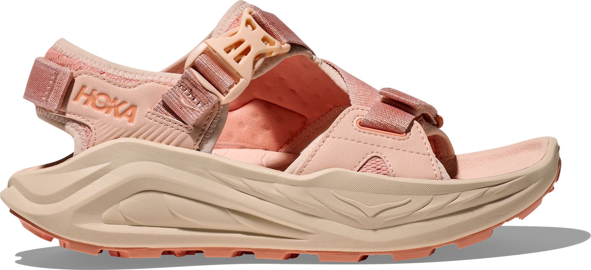 Hoka Pink Slide Sandals All Gender Ora Athletic Slide | HOKA® main image 2