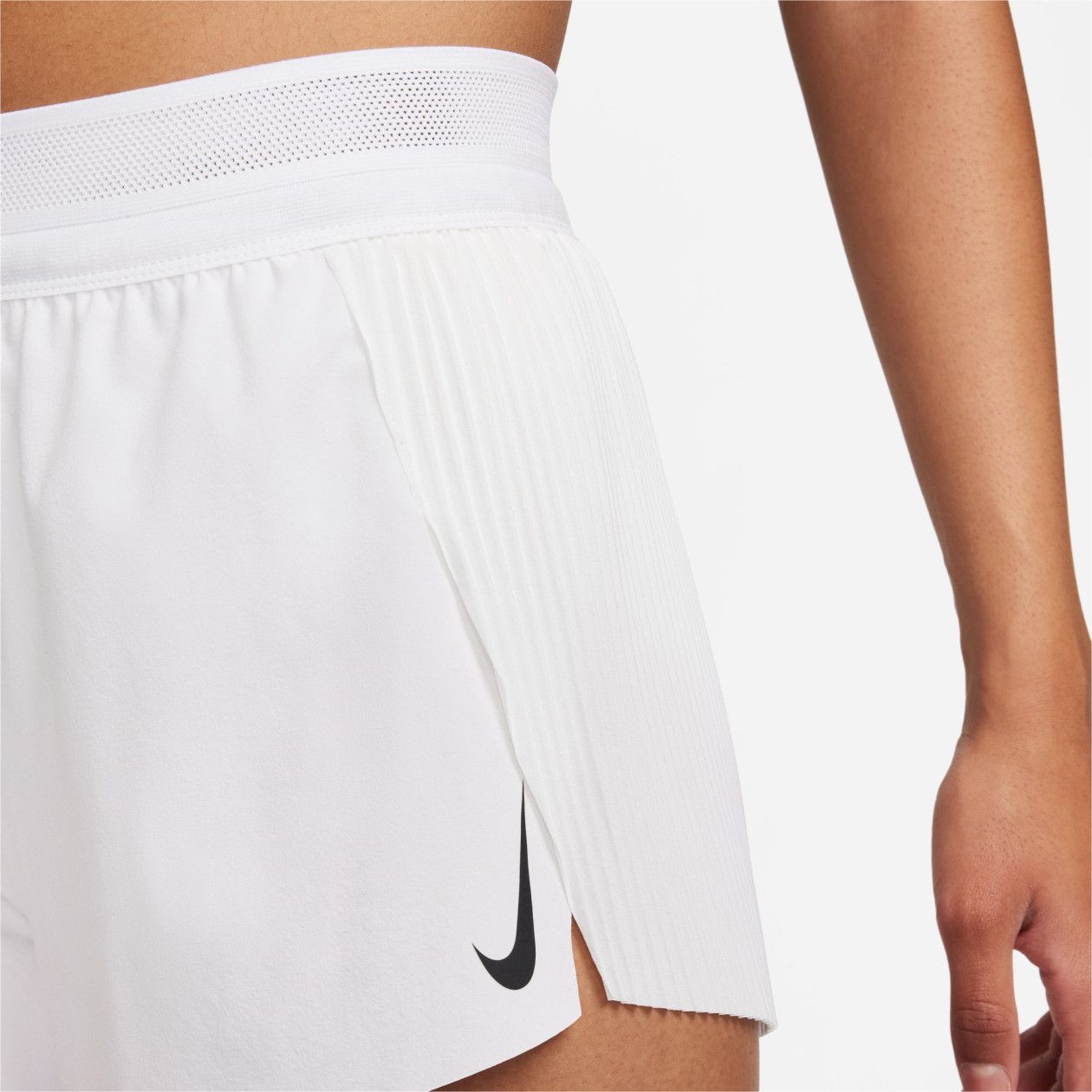 Nike Dri Fit ADV Aeroswift 3in Women s Split Short White Alltricks