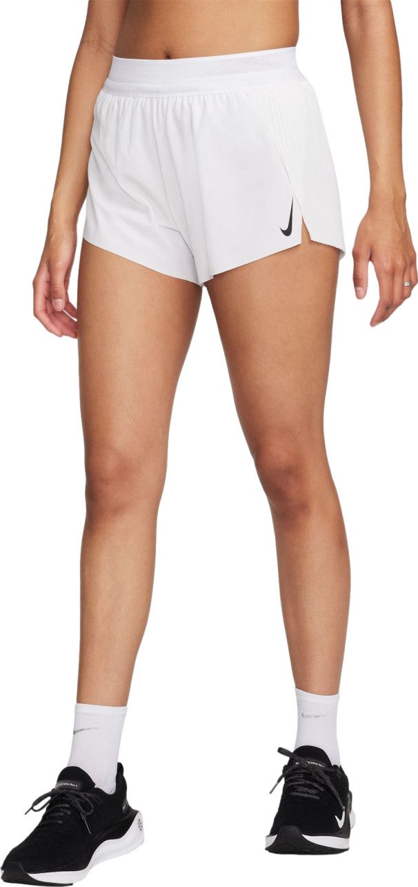 Nike Dri Fit ADV Aeroswift 3in Women s Split Short White Alltricks