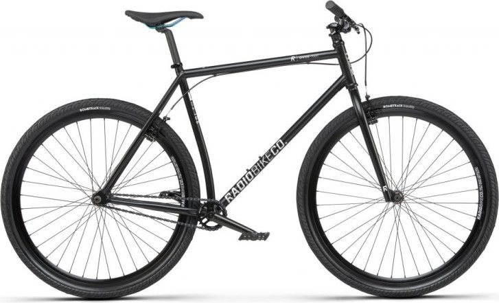 Single Speed Bike Radio Divide Black
