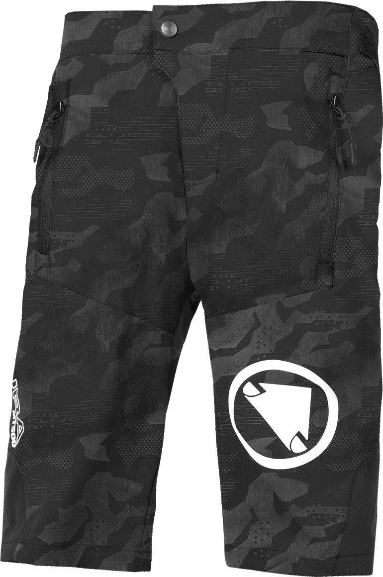 Endura MT500JR Burner Kids Camo Short Negro