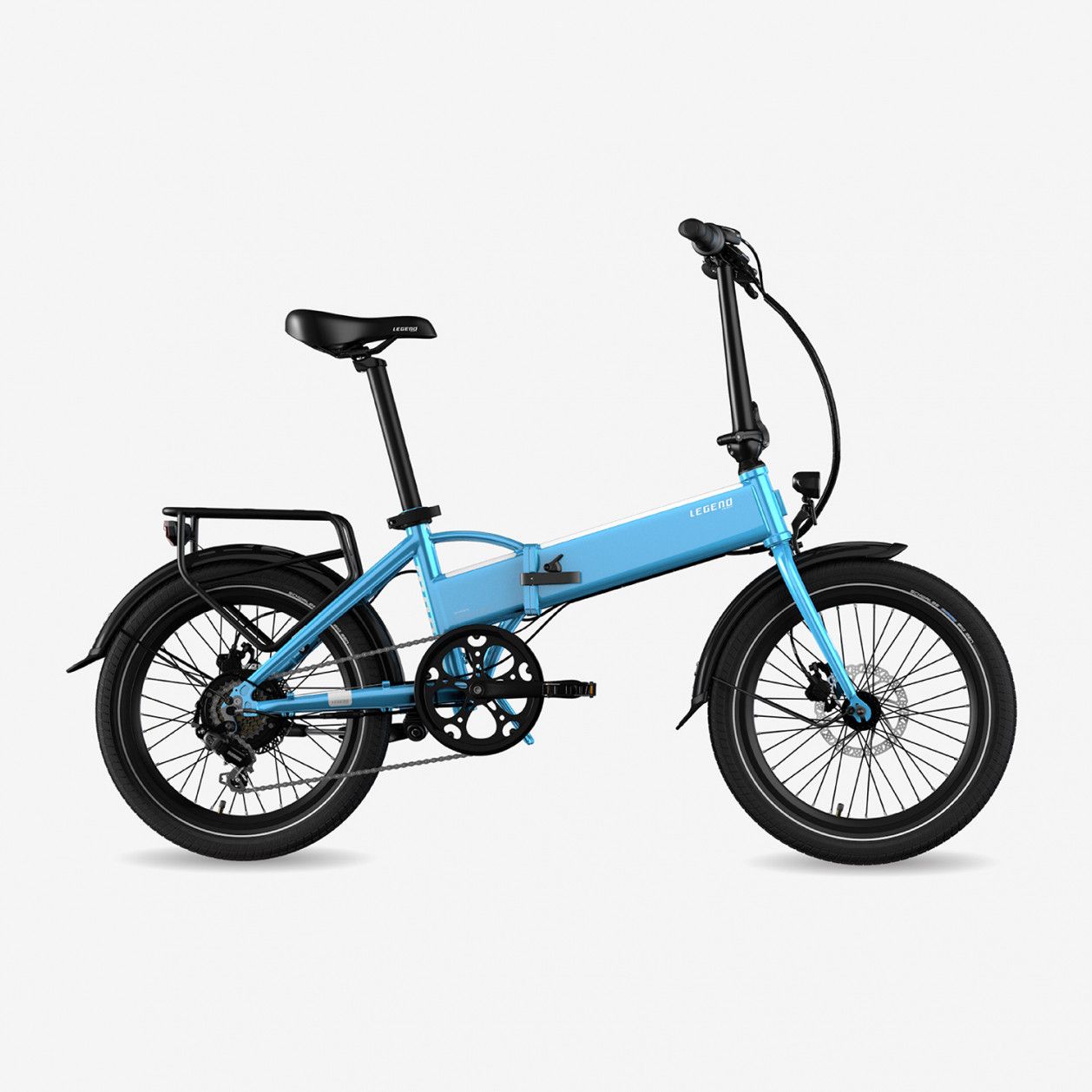 Legend Monza Vélo Electrique Pliant Smart eBike Roues de 20 Pouces - Main Image