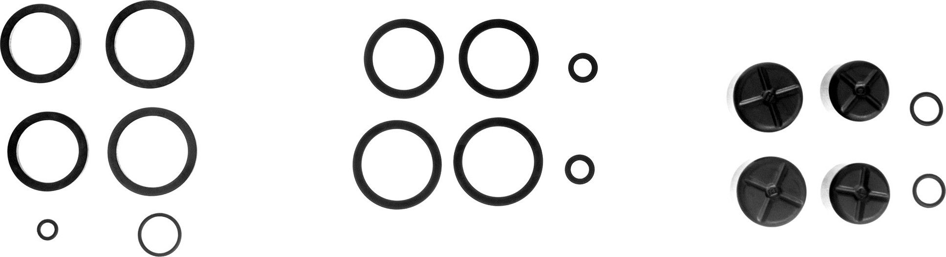 Kit Pistoni Pinza Freno A Disco SRAM: Guarnizioni 16mm E 14mm Per Guide R/RS/RSC