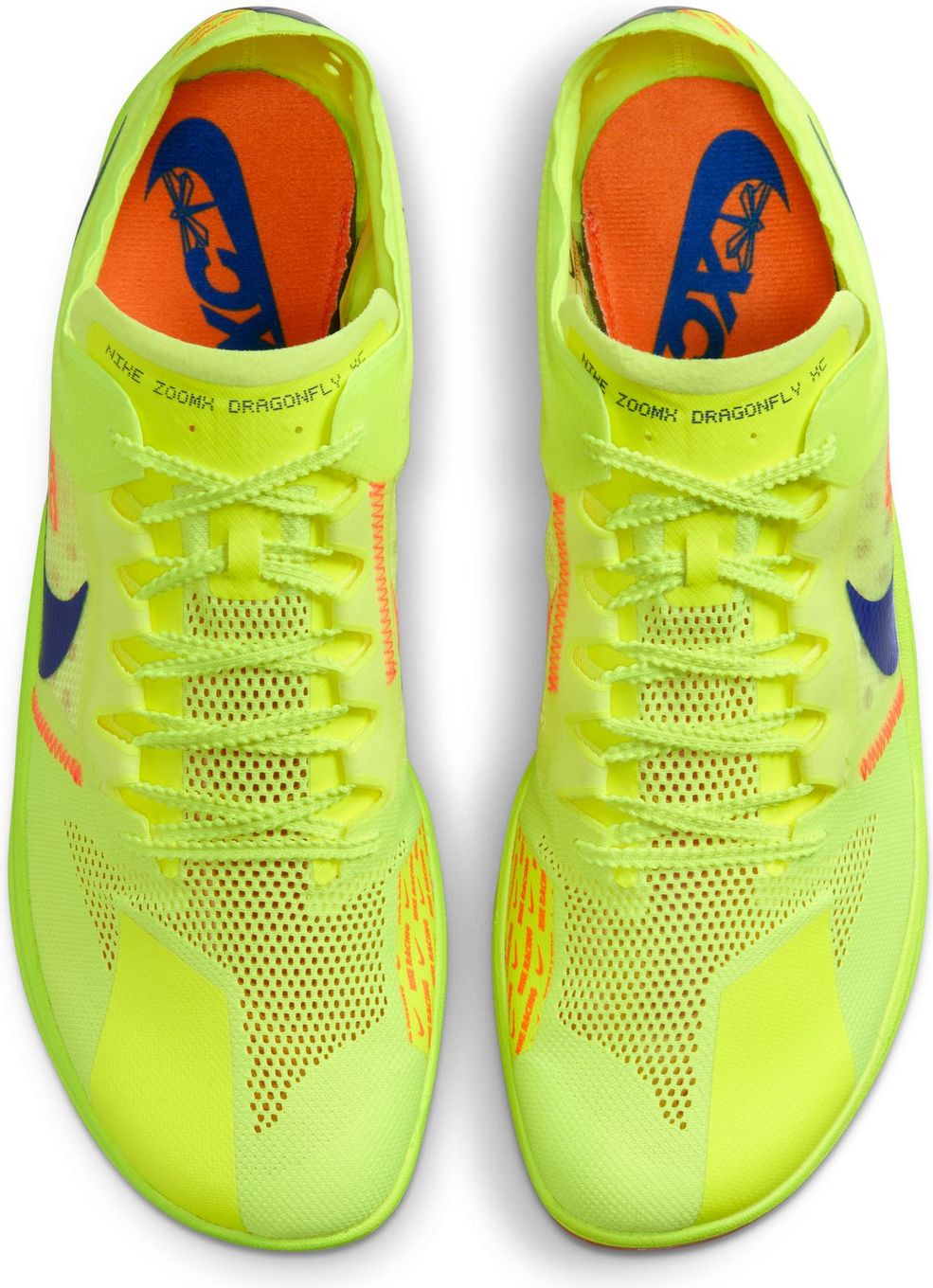 Nike ZoomX Dragonfly XC Yellow/Blue/Orange Men's Track & Field