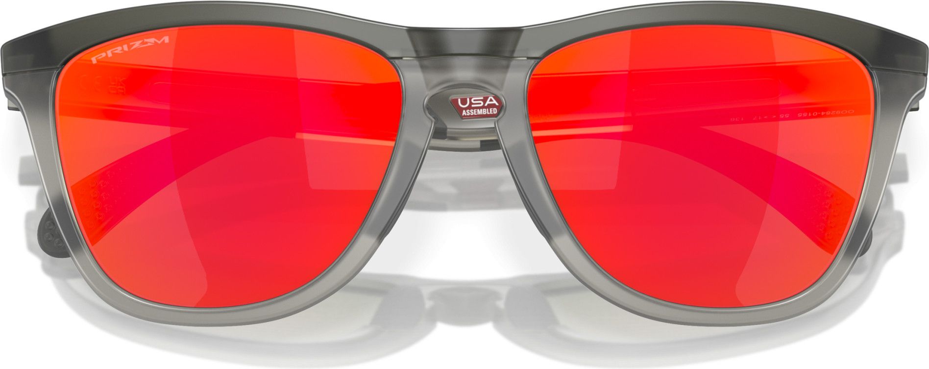 Oakley Frogskins Range Matte Grey/ Prizm Ruby/ Ref: OO9284-0155
