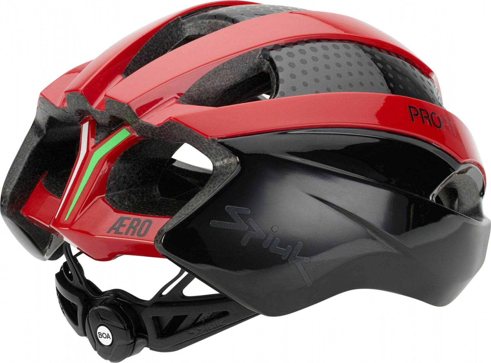 Spiuk Helmet Profit Aero Unisex Red/Black | Alltricks.com