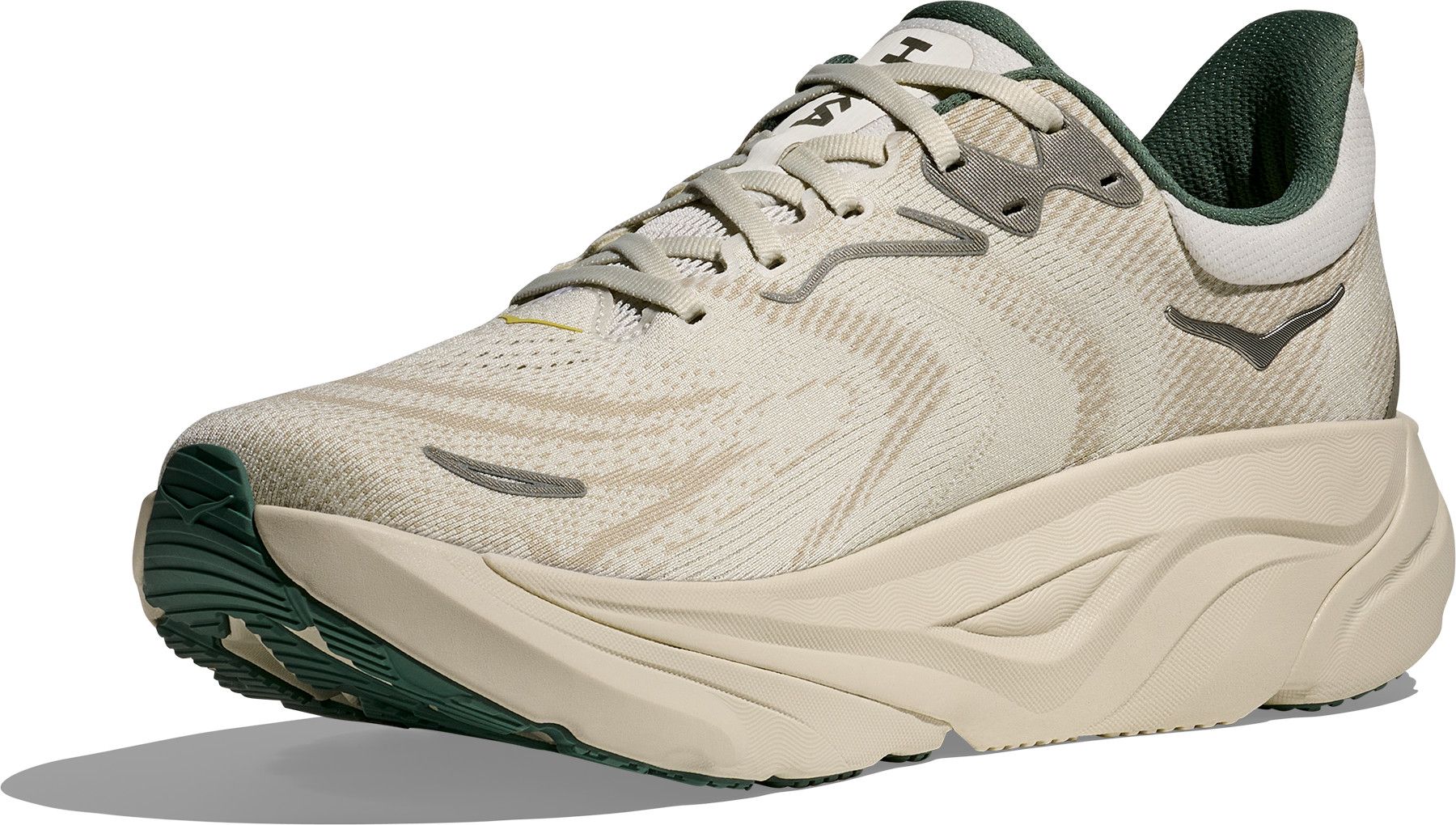 Hoka Arahi 8 Beige/Green Men display picture 1