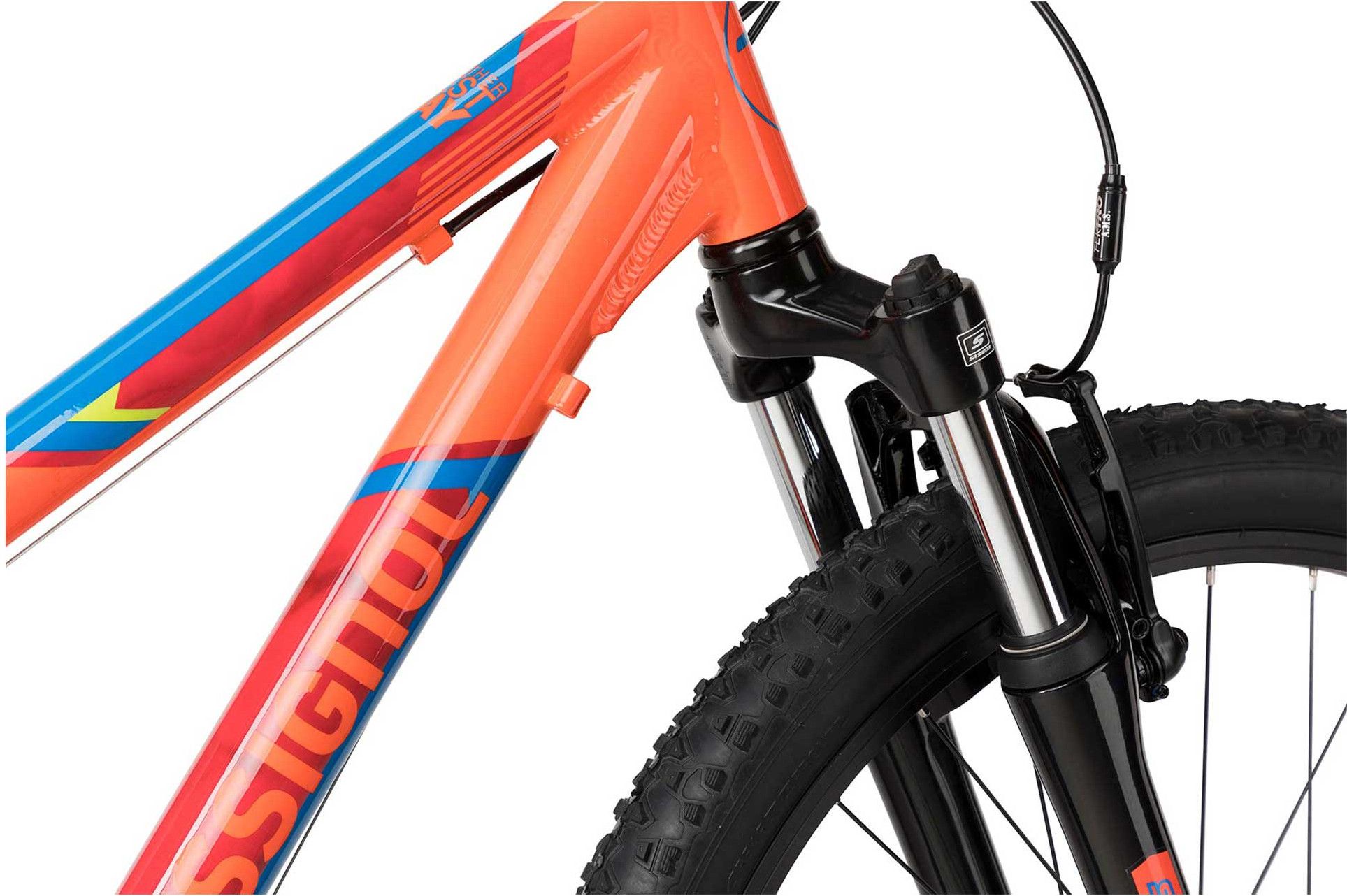 Rossignol All Track 24 M Youth Hardtail MTB Shimano Tourney 8s Orange 2018 Alltricks