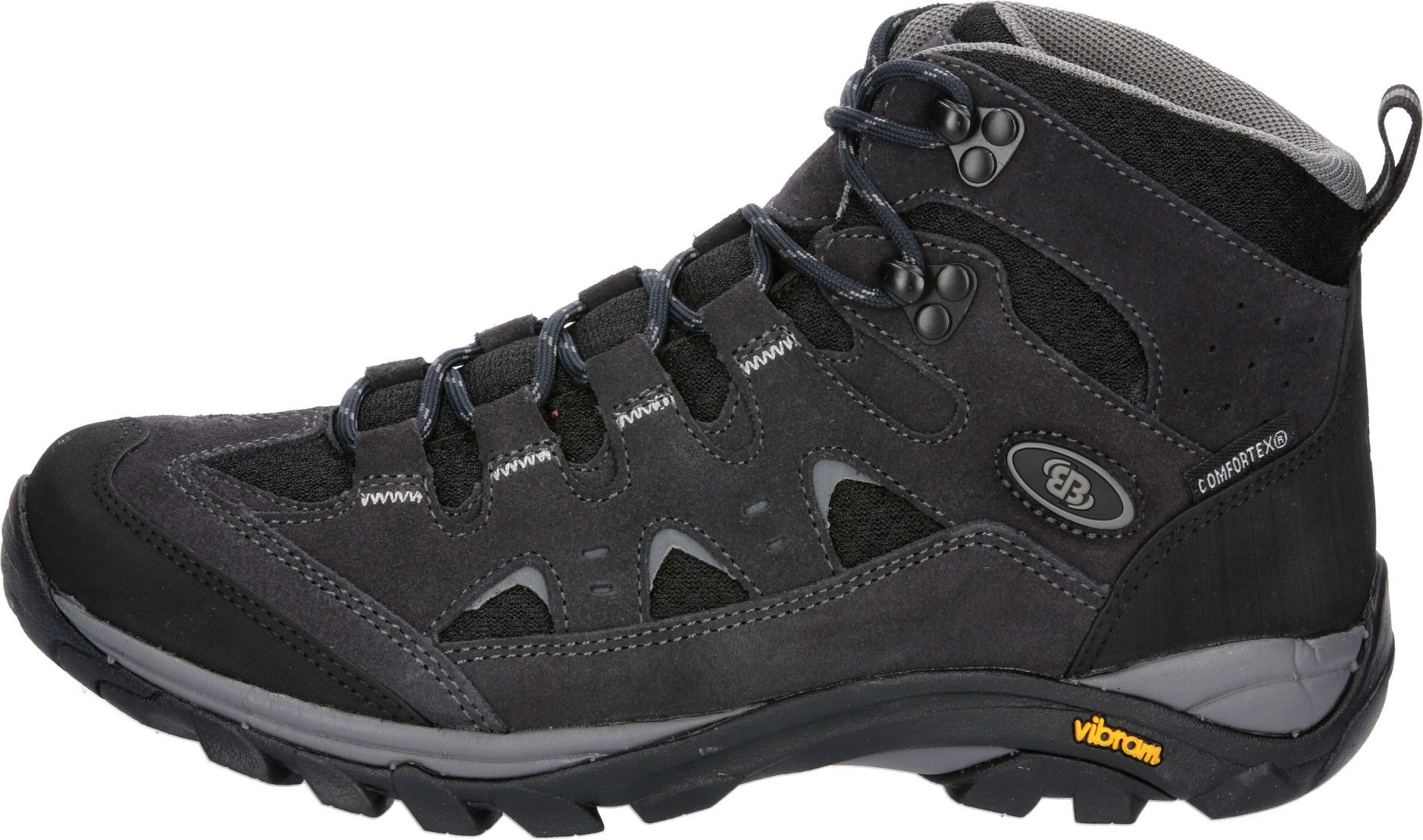 Botas Gamuza Y Nailon Botas De Senderismo Brütting Mount Harvard High Para Mujer - Impermeables Y Antideslizantes Botas Gamuza Nylon