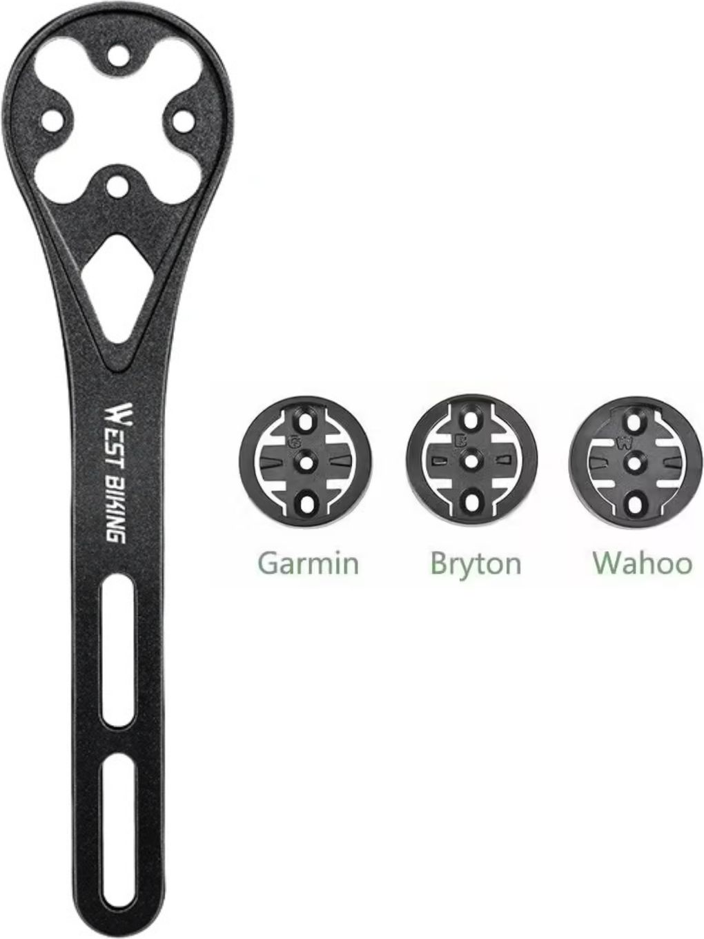Support GUB Pour Ordinateur Vélo – Compatible Cateye/Wahoo/Bryton/Garmin – Noir