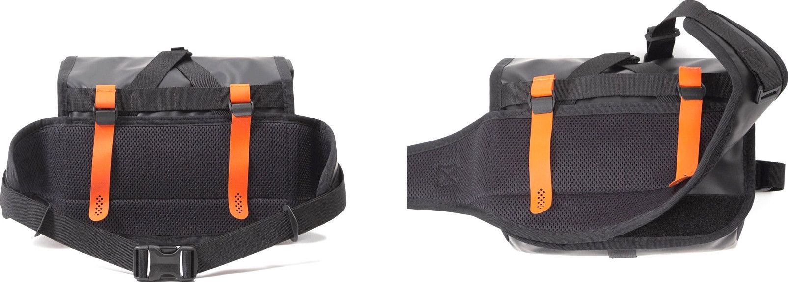 Restrap Utility Hip Pack 6L Black Waist Bag / Handlebar Bag