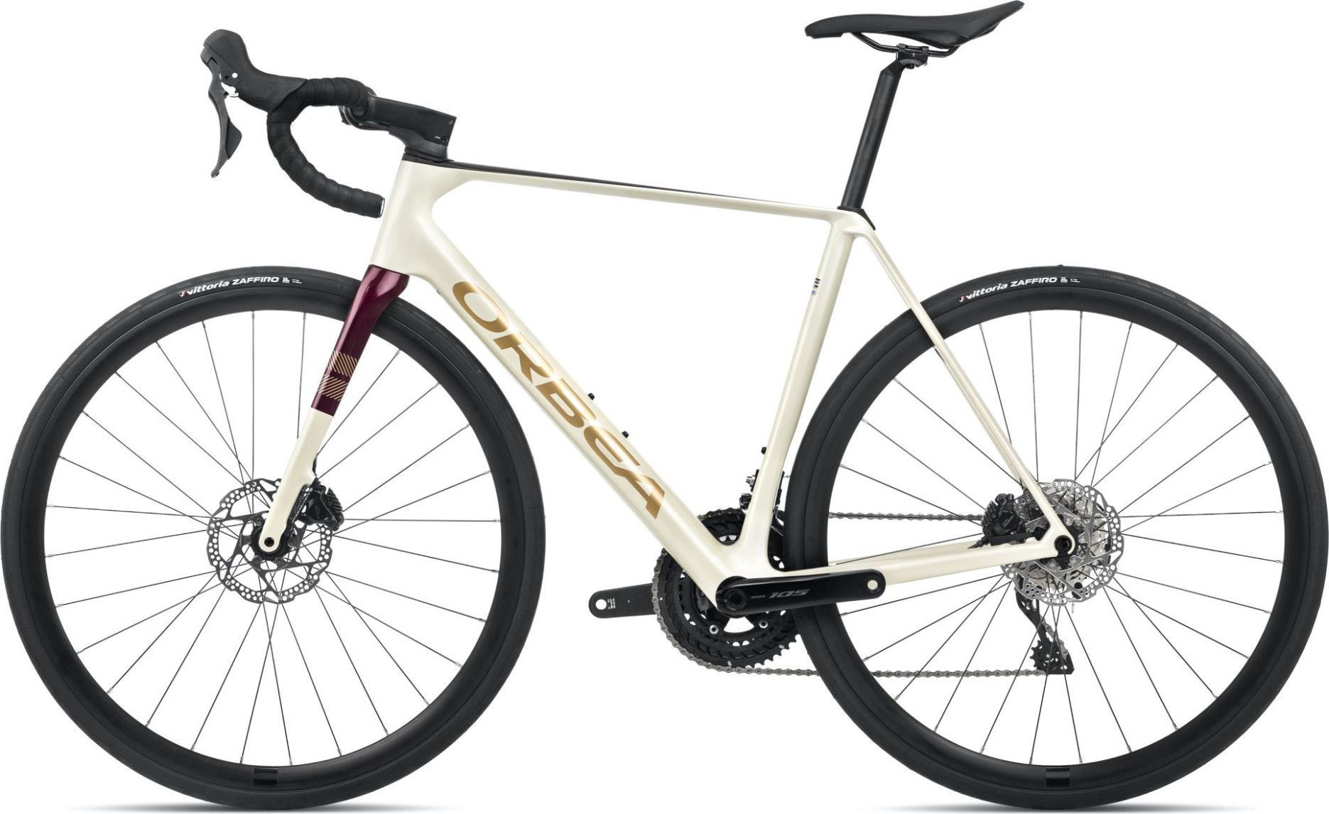 Orbea Orca M30 Road Bike Shimano 105 12S 700 mm Ivory White