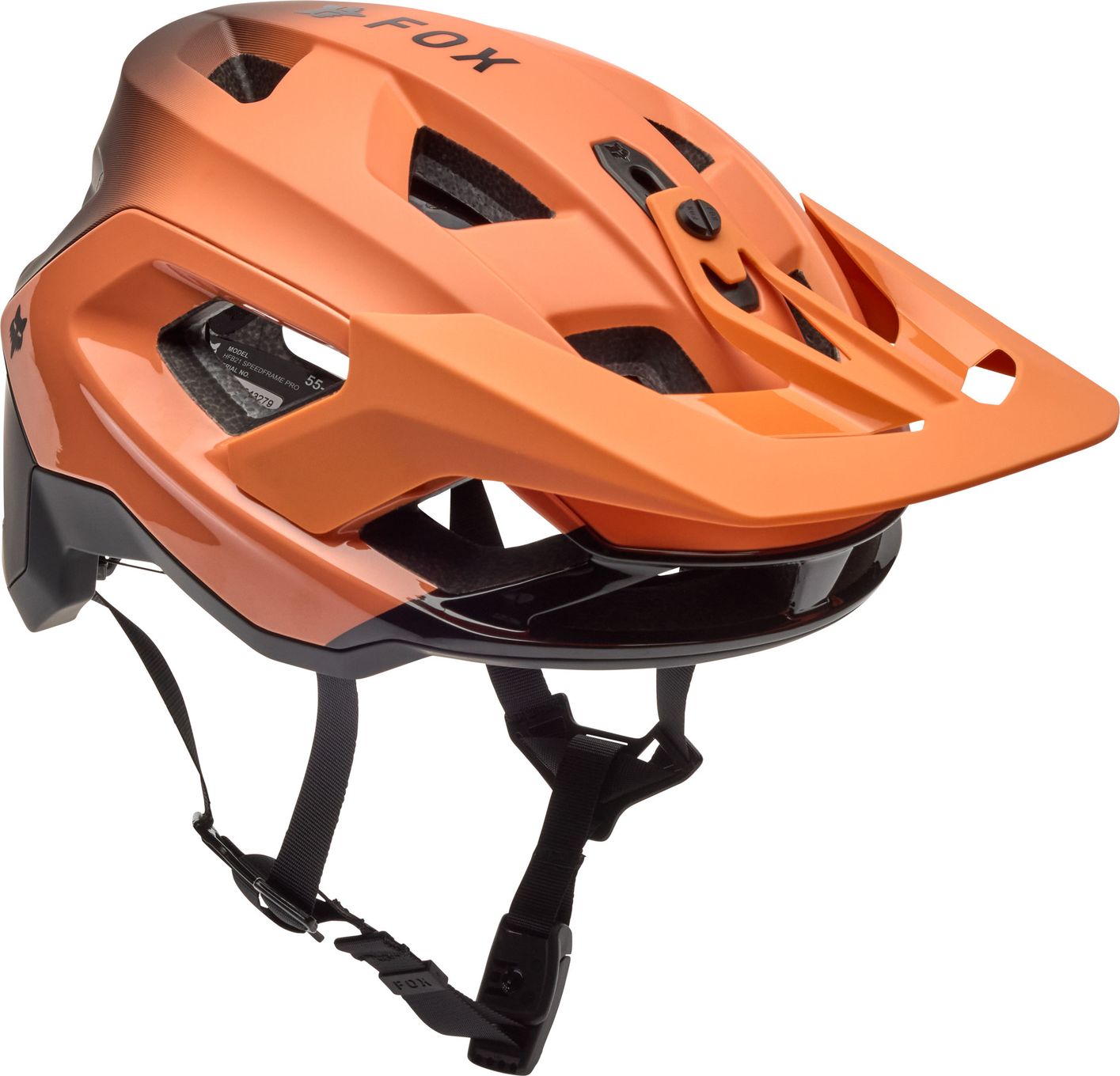 Mountain Bike Helmet Fox Speedframe Helmet Blood Orange Fox