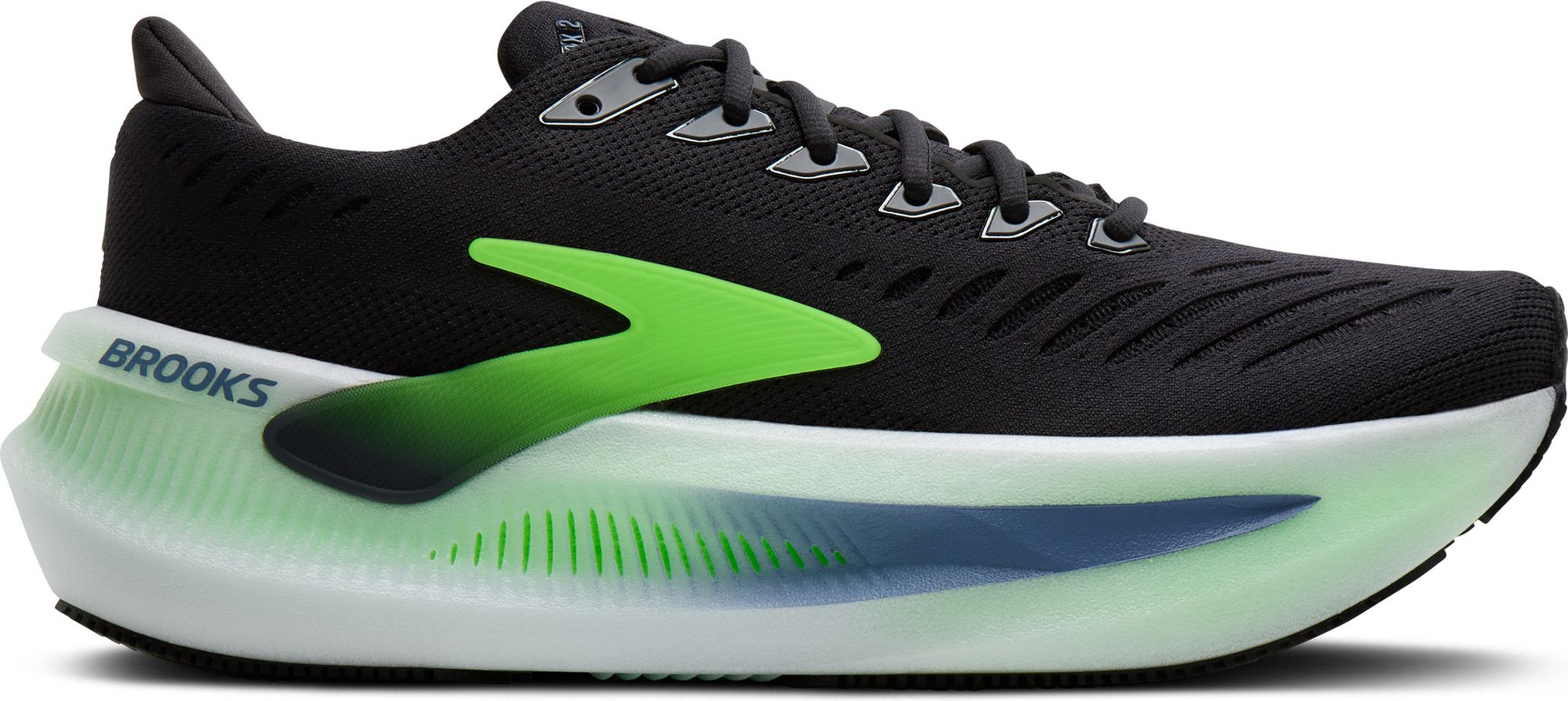 BERIK RACE-DEP 2.0 サイズ48 グリーン/ブラック Brooks Glycerin Max 2 Black/Green Men's Running Shoes | Alltricks.com