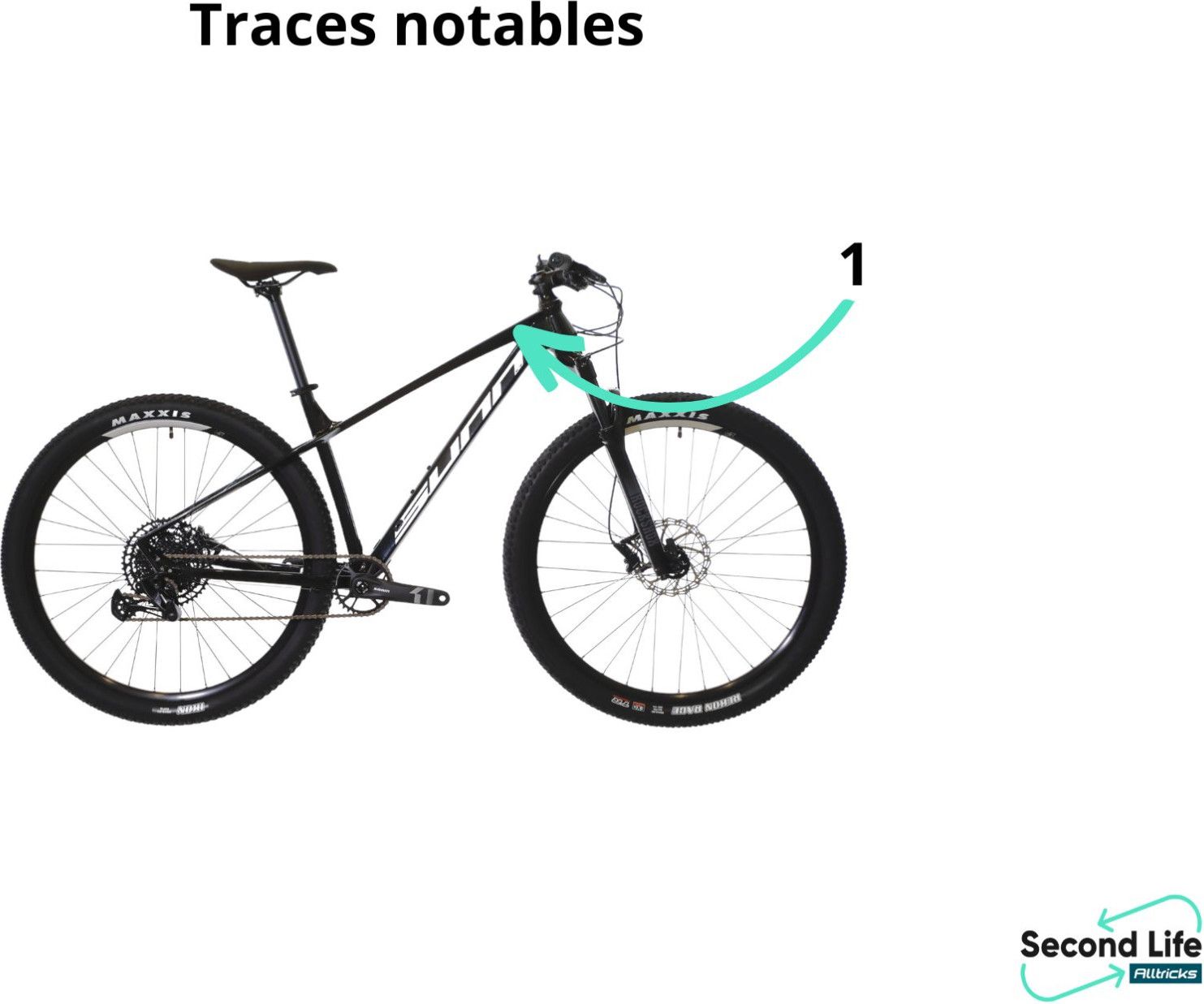 Exhibition bike - MTB Semi-Rigid Sunn Exact S2 Sram SX Eagle 12V