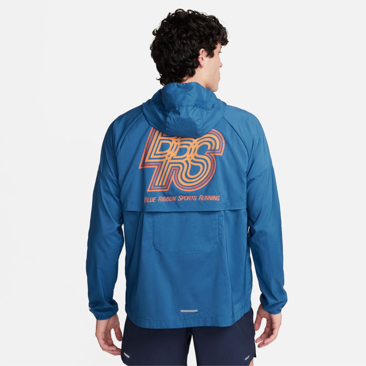 Nike Windrunner BRS Windbreaker Jacket Blue Orange Alltricks