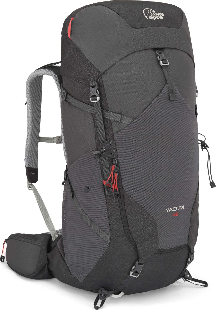 Lowe Alpine Yacuri 48L Hiking Backpack Black Alltricks