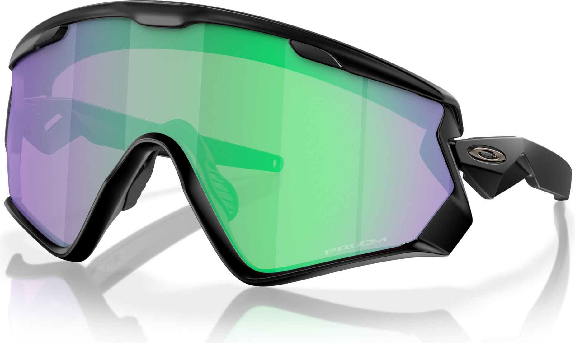 Oakley Wind Jacket 2.0 Matte Black Prizm Road Jade Ref OO9418 2845 Alltricks