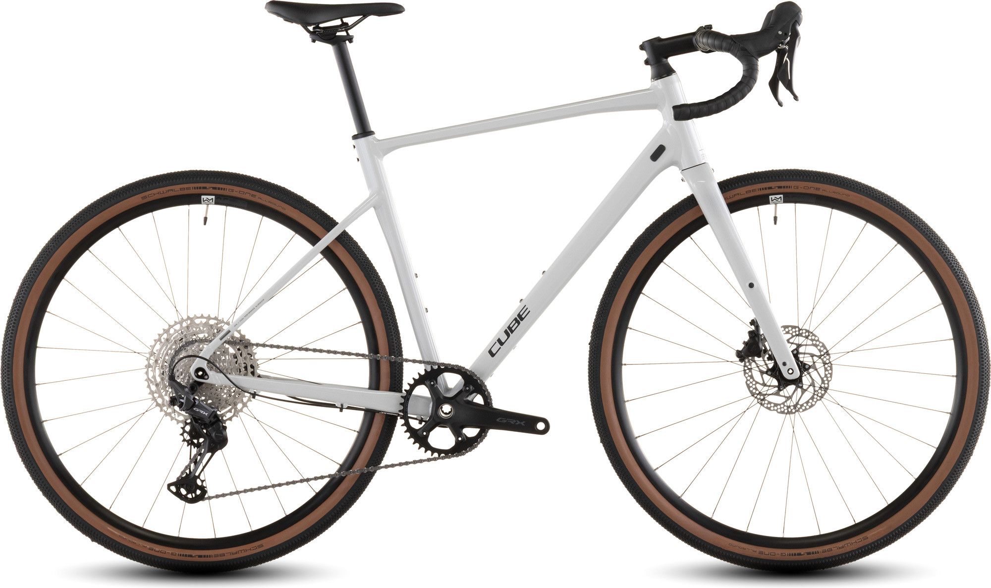 Cube Nuroad EX Gravel Bike Shimano GRX 12S 650b Cotton White Grey 2026 |  Alltricks.com