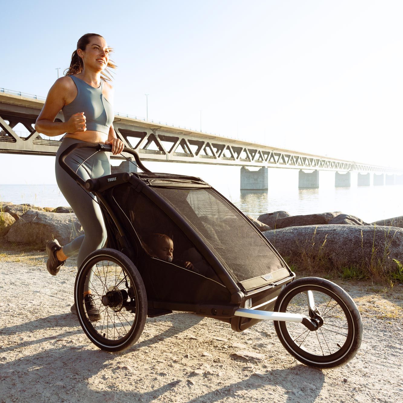 Thule Chariot Jogging Kit 1 (Artikelnr. 20201301 / single) (Neu (gemäss