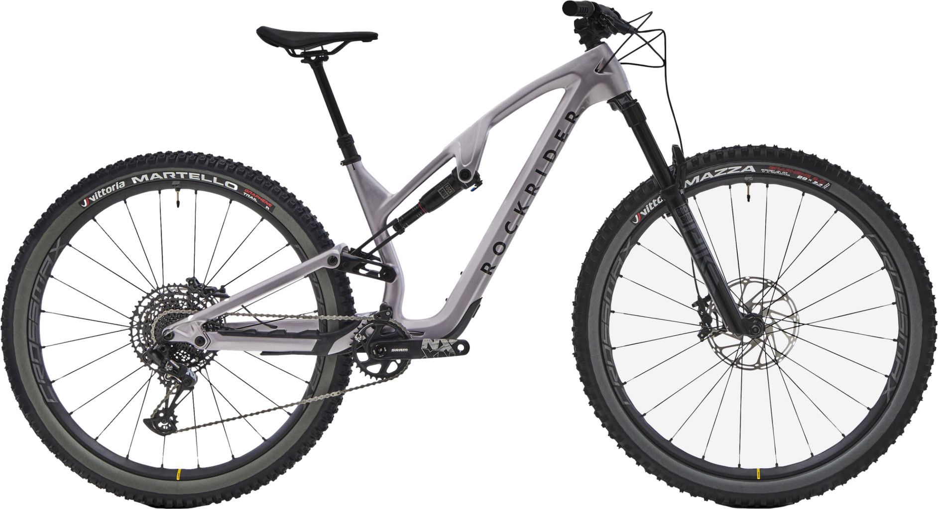 Rockrider Fell 900 S Full Suspension MTB Sram NX 12S 29'' Grey 2024