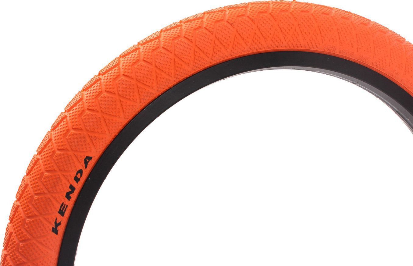 Pneu vélo BMX 20x1.95 kenda slick jaune tr (50-406