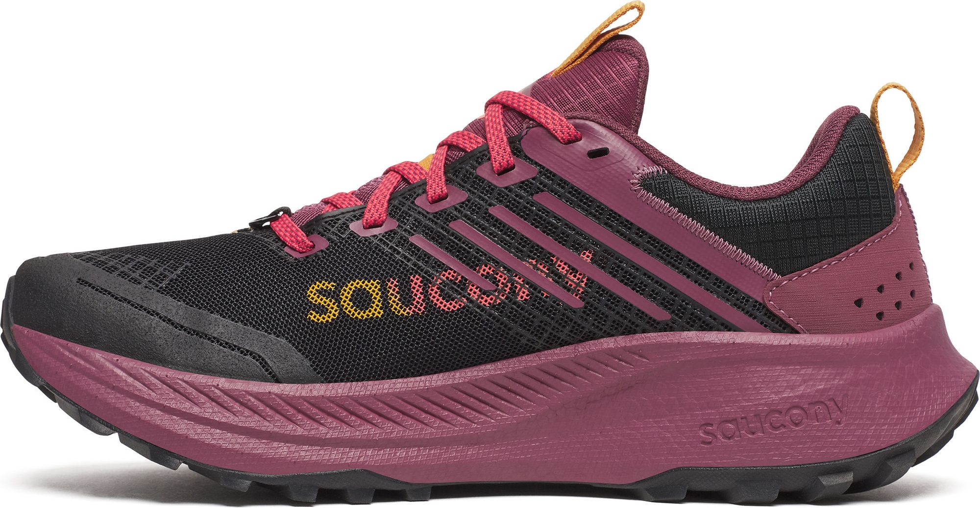Chaussures Trail Saucony Ride TR2 Noir/Rose Femme