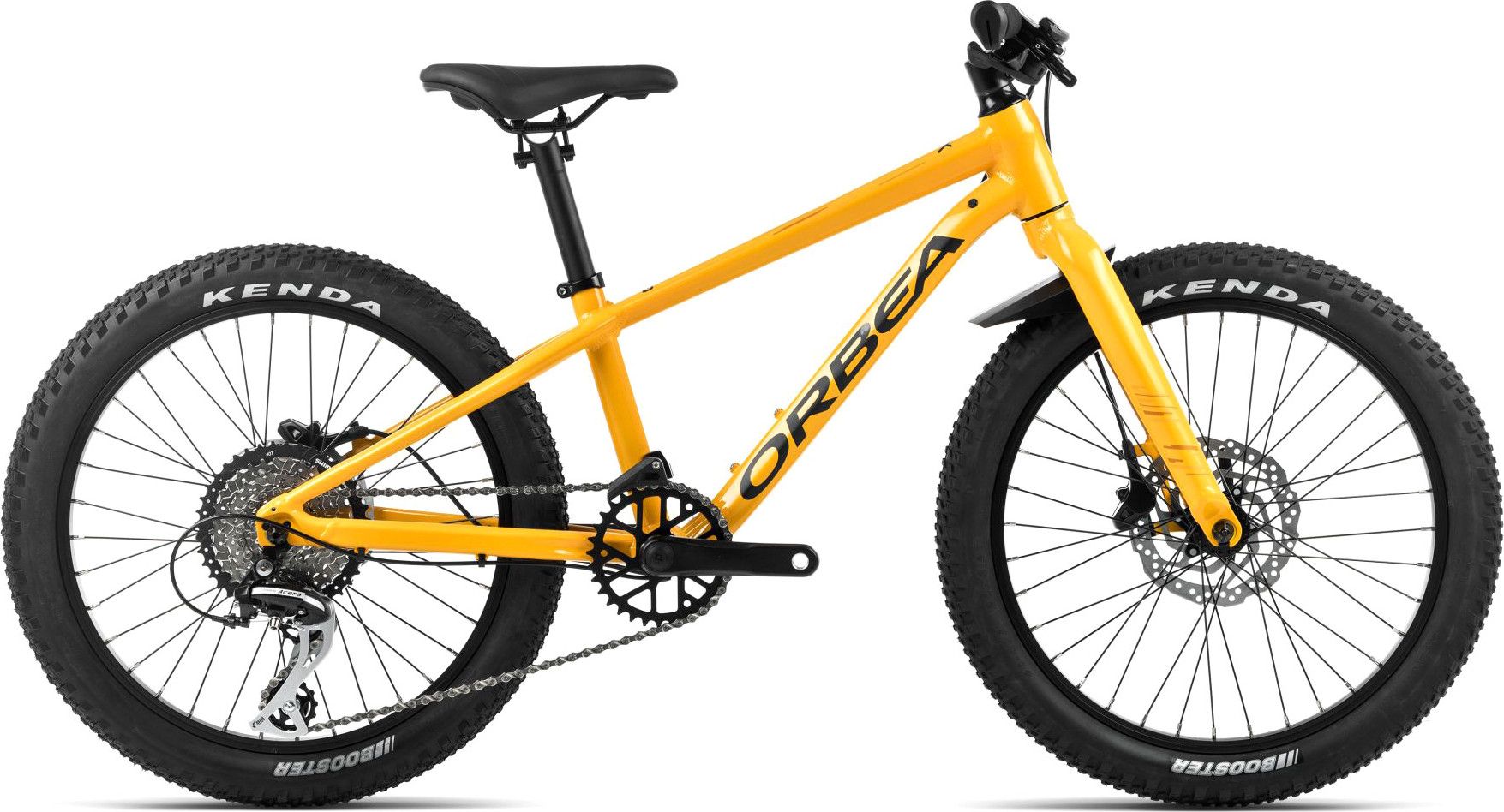 Orbea MX 20 Team Disc Kids MTB Shimano Acera 8S 20'' Mango Yellow