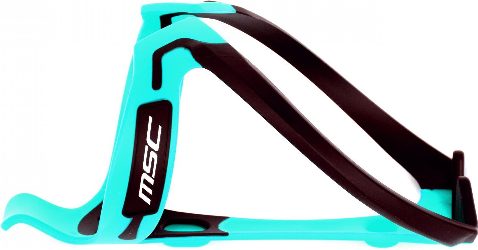 MSC Polycarbonate Bottle Cage Turquoise Alltricks