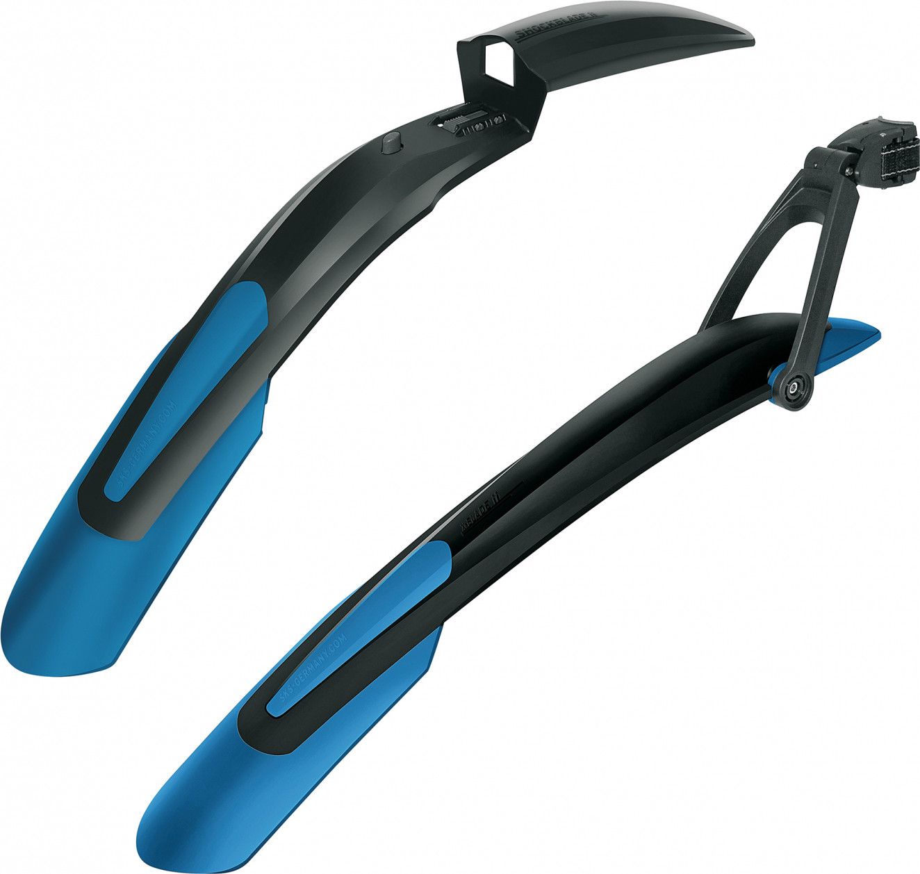 SKS Shockblade X Blade Mudguards Pair Set Blue Alltricks