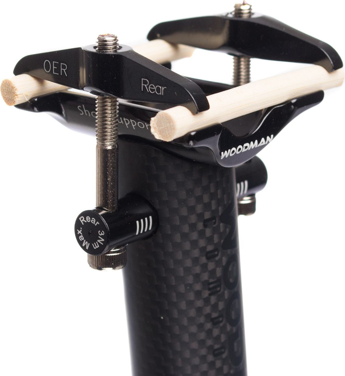 WOODMAN Seatpost CARBO GT2 Carbon 450mm Alltricks