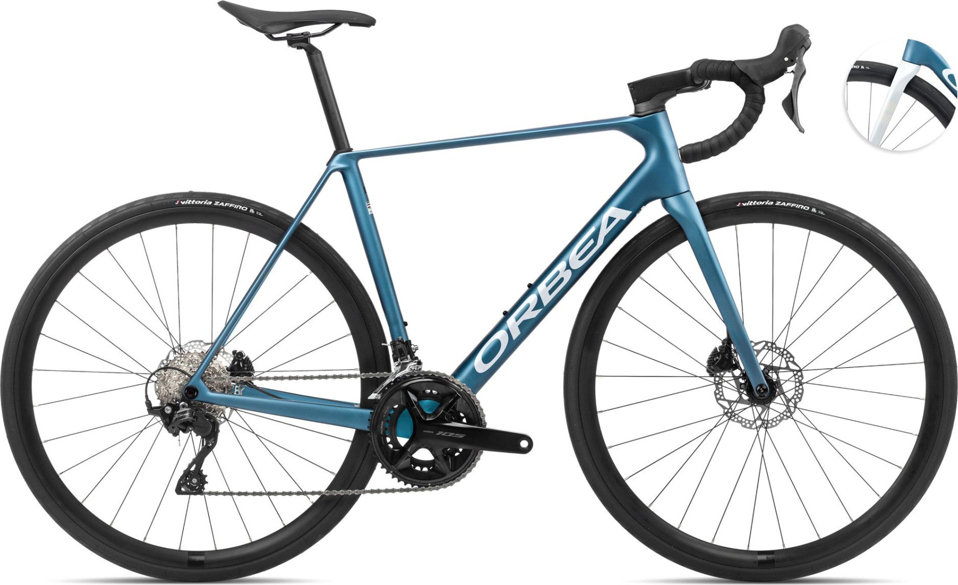 Orbea Orca M30 Road Bike Shimano 105 12S 700 mm Slate Blue 2024 Alltricks