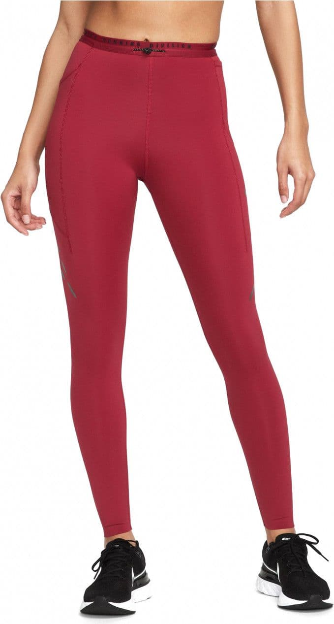 Nike Women s Dri Fit Run Division Red Long Tight Alltricks