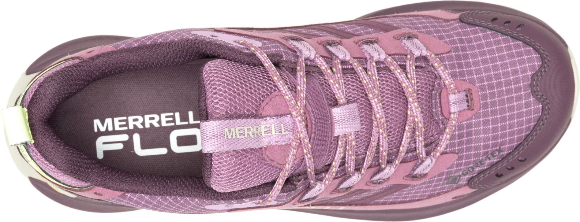 Purple merrell hiking shoes hotsell