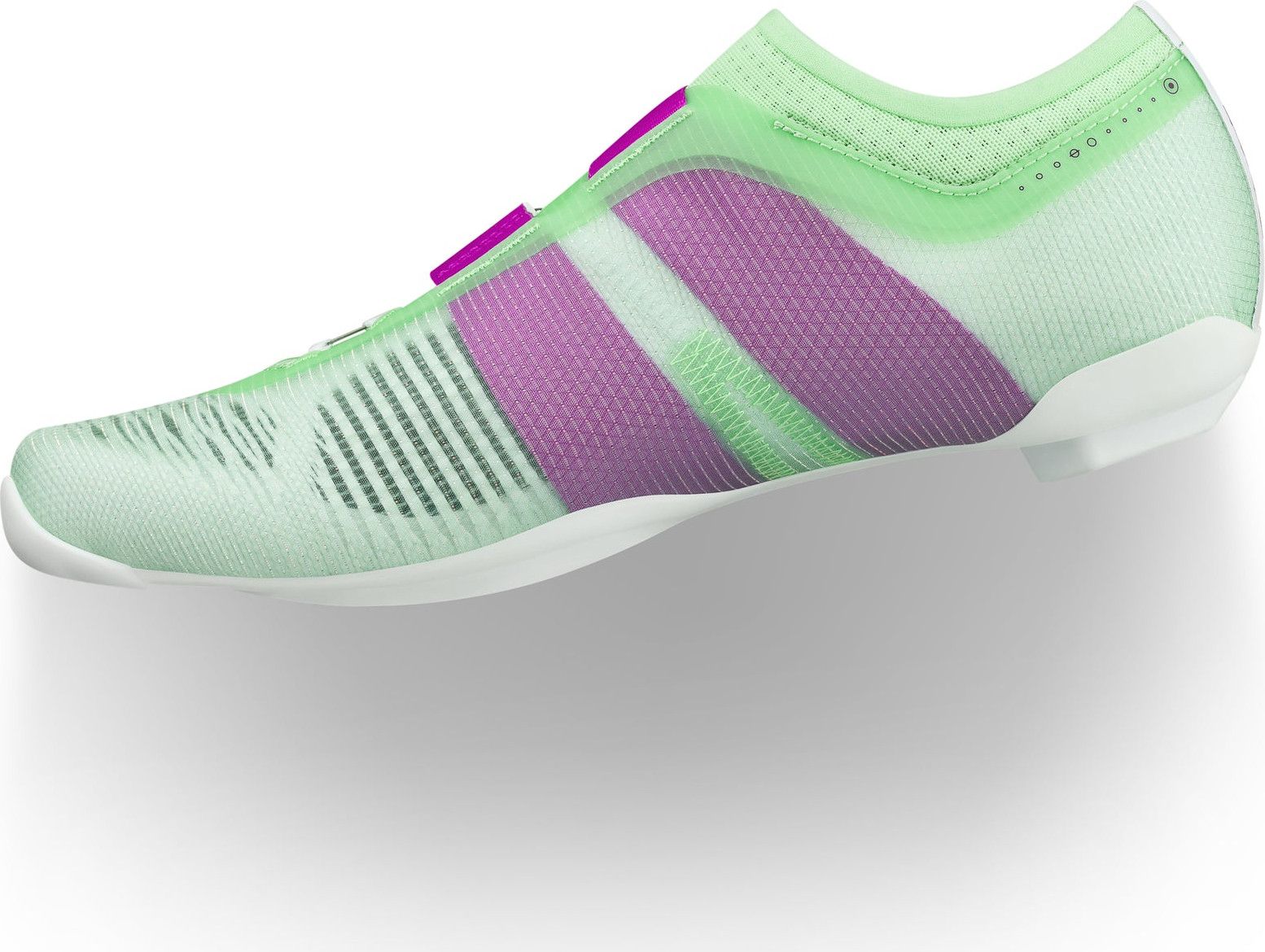 Fizik Vega Carbon Road Shoes - Green/Purple | Alltricks.com