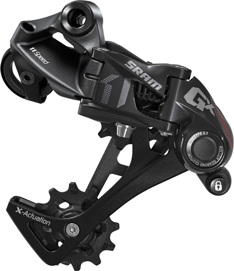 SRAM GX Dérailleur arrière type 2.1 10 vitesses Cage Moyenne Noir