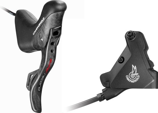 Freno a disco idraulico posteriore Campagnolo Super Record 140 mm 2x12V