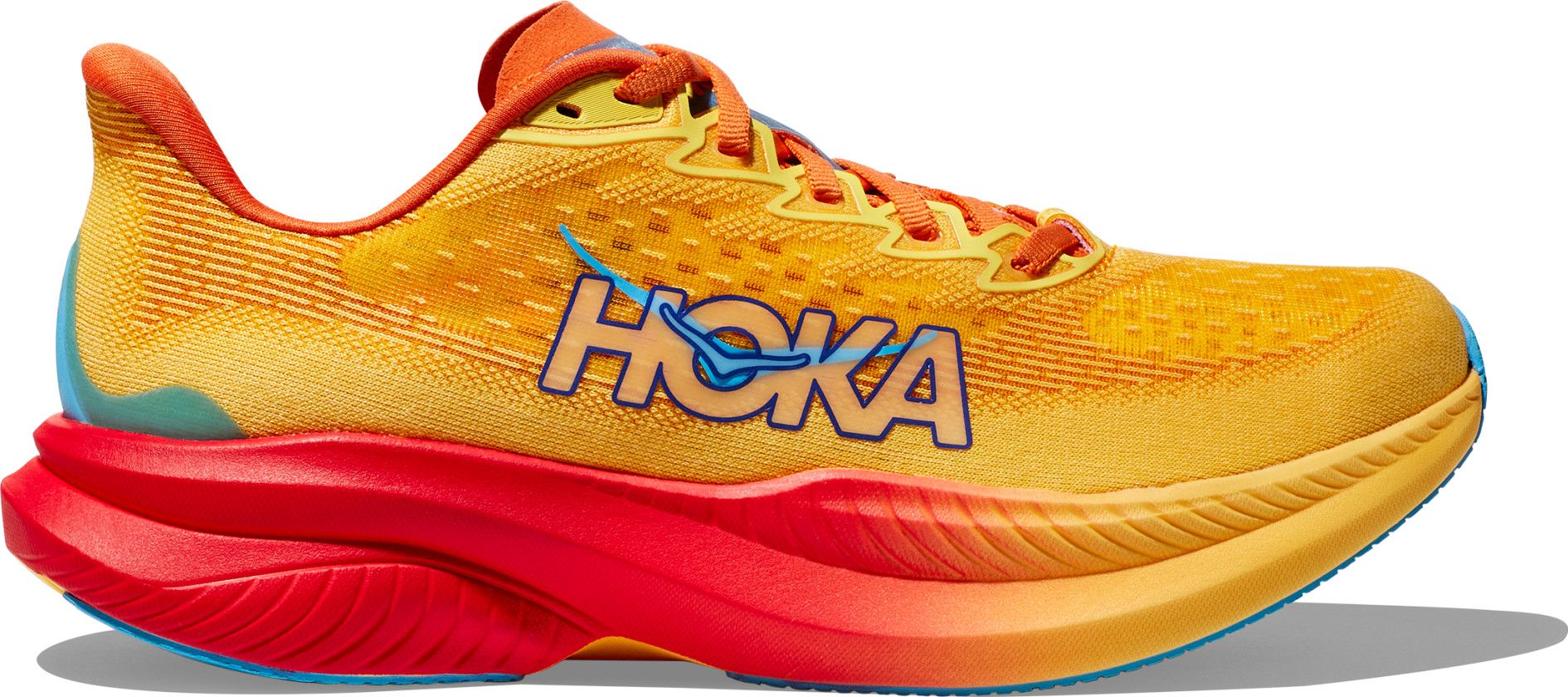 Hoka One One Mach 6 Orange Red Women's Running Shoes | Alltricks.com