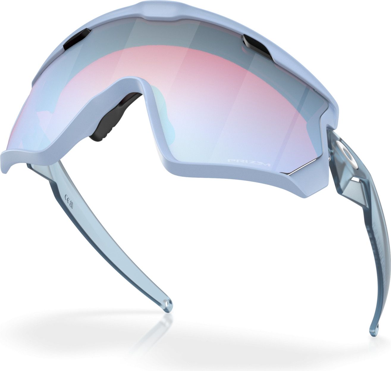 ウェア Oakley  Wind Jacket 2.0  MatteWhite Wind Jacket® 2.0 Prizm Snow Sapphire Lenses, Matte
