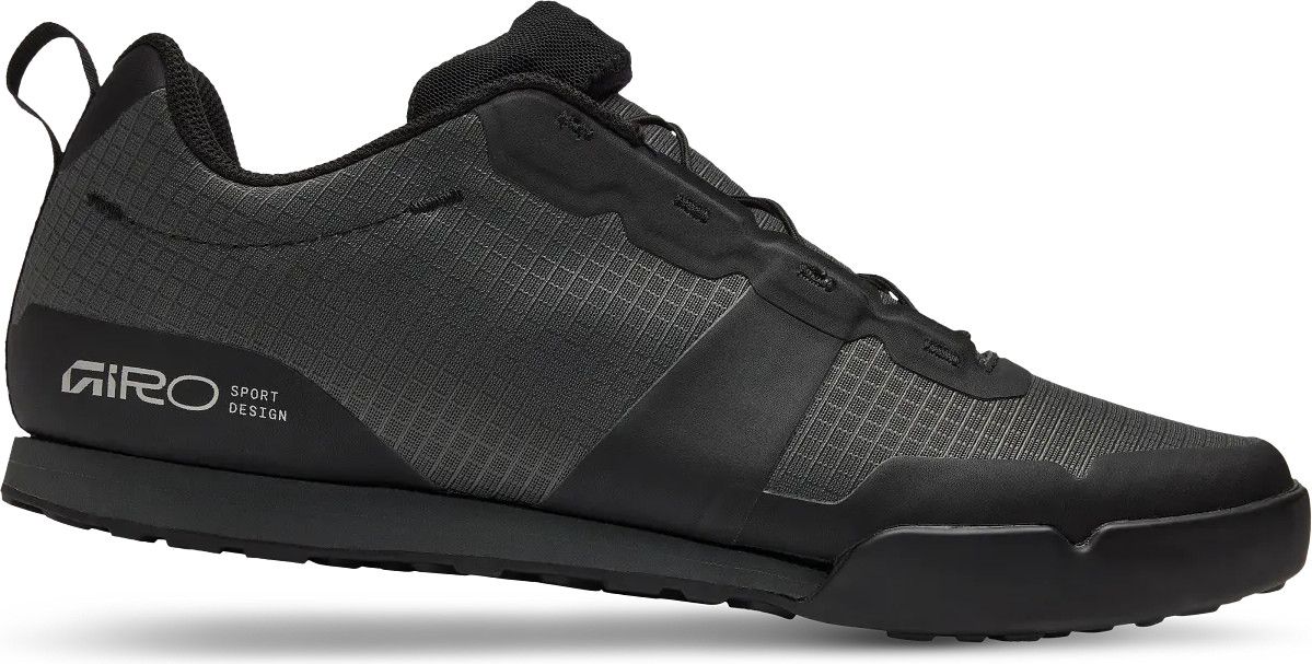 Giro Tracker Fastlace Black Flat Pedal Mountain Bike Shoes