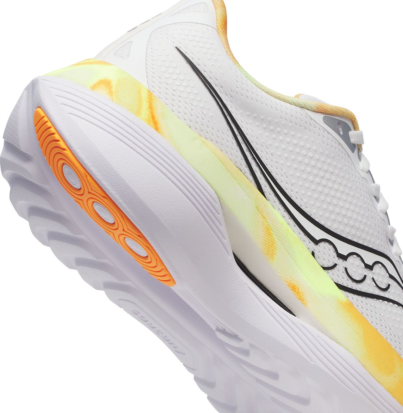 Saucony Endorphin Trainer Running Shoes White/Yellow Men