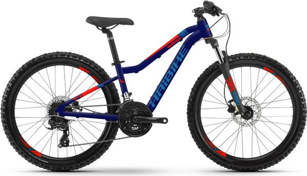 Haibike Kid MTB Hardtail Seet HardFour 2.0 Shimano Altus M310 Blue Red 2020 Alltricks