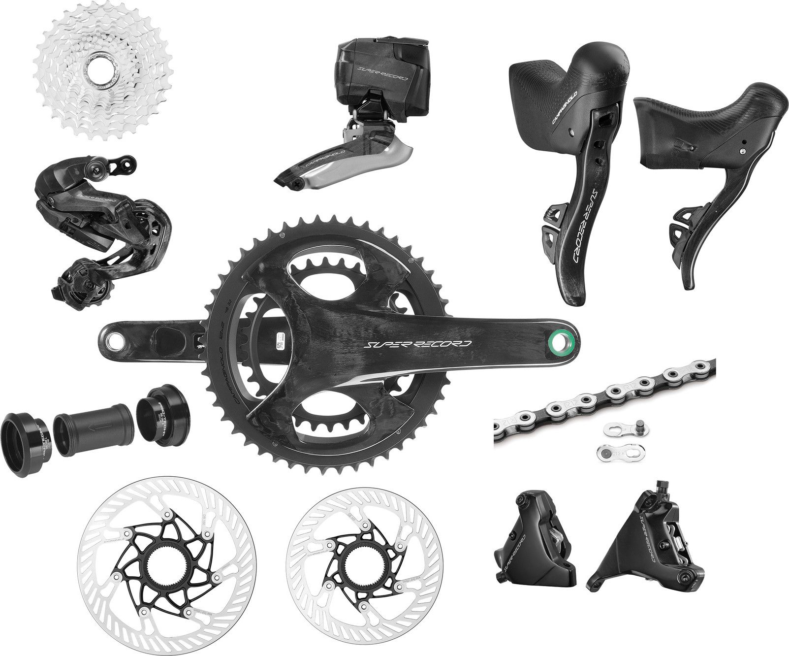 Campagnolo Super Record Wireless 2x12S Groupset | 48/32T