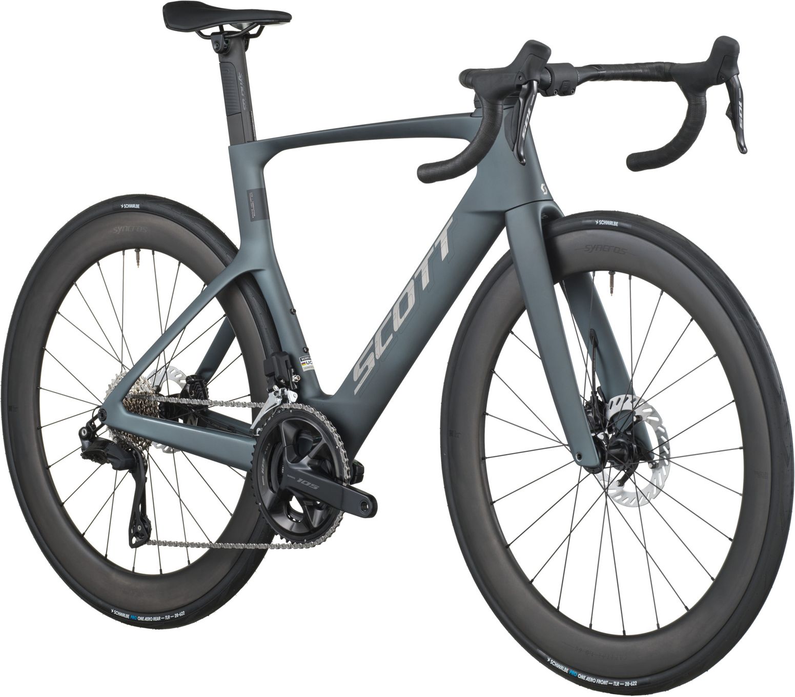 Scott Foil RC 20 Shimano 105 Di2 12V 700mm Grey 2026 Road Bike